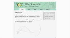 Desktop Screenshot of hill-schumacher.com