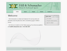 Tablet Screenshot of hill-schumacher.com